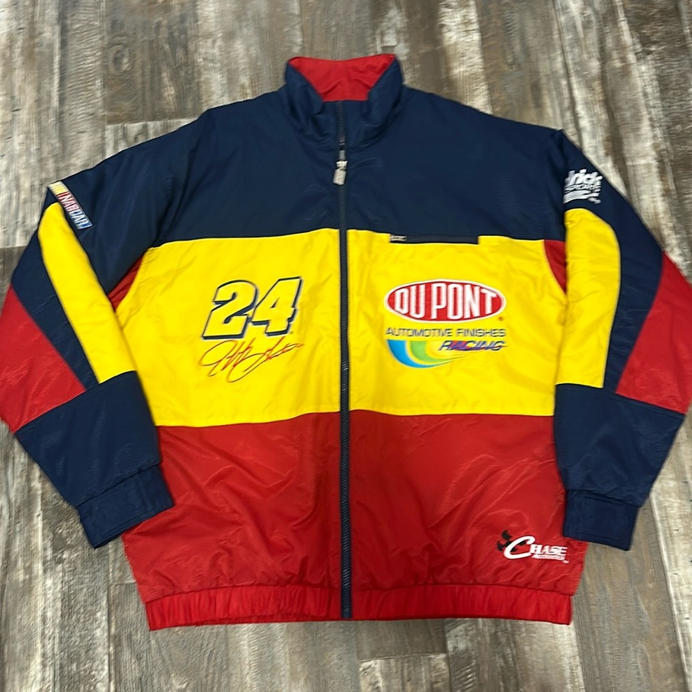 Vintage nascar dupont jeff gordon racing jacket size XL